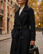 Verity Women's Belted Wool Blend Coat