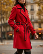 Verity Women's Belted Wool Blend Coat