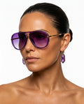 Sylvie Women's Double Bridge Aviators