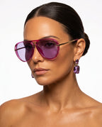 Sylvie Women's Double Bridge Aviators