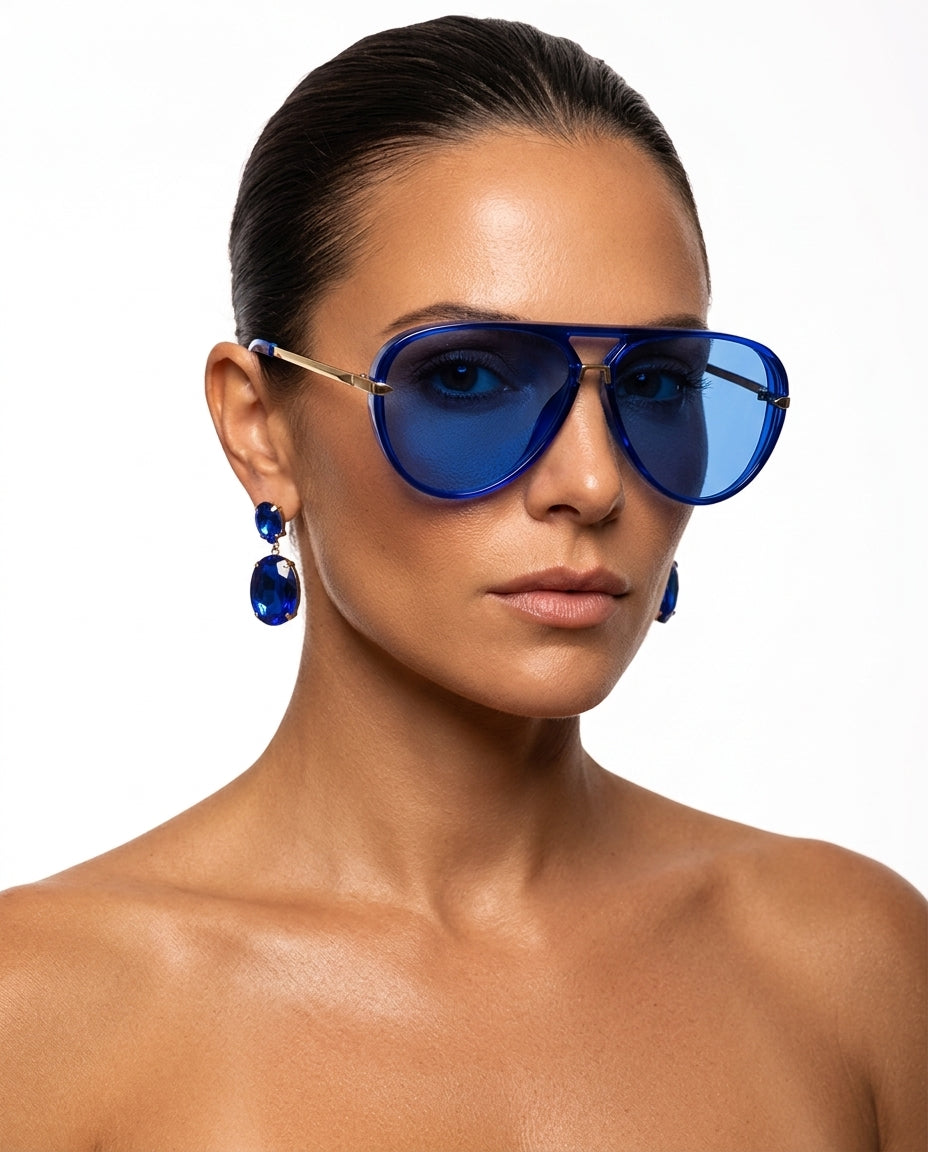 Sylvie Women's Double Bridge Aviators