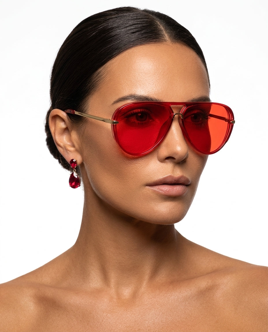 Sylvie Women's Double Bridge Aviators