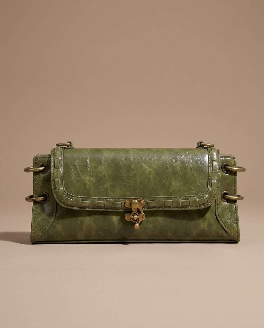 Delphine Women's Vintage Chain Shoulder Bag