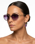 Margot Women's Slim Cat Eye Sunglasses