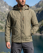 Ridgeline Men's Waterproof Hooded Rain Jacket
