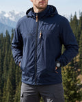 Ridgeline Men's Waterproof Hooded Rain Jacket