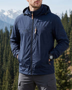 Ridgeline Men's Waterproof Hooded Rain Jacket