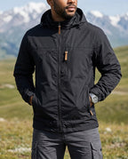 Ridgeline Men's Waterproof Hooded Rain Jacket