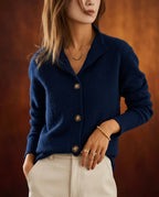 Elke Women's Wool Blend Knit Cardigan