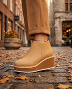Bexley Women's Platform Wedge Ankle Boots
