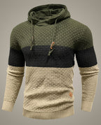 Sullivan Men's Color Block Knit Hoodie