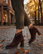 Ottilie Women's Suede Block Heel Boots