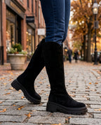 Elke Women's Orthopedic Suede Tall Boots