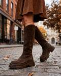 Elke Women's Orthopedic Suede Tall Boots
