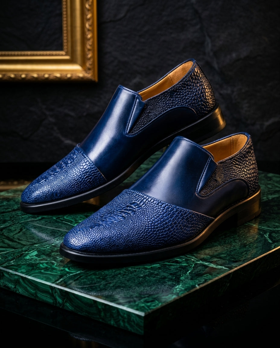 Quill Men's Orthopedic Leather Loafers
