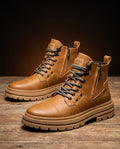 Halden Men's Full Grain Leather Ankle Boots