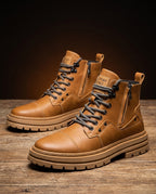 Halden Men's Full Grain Leather Ankle Boots