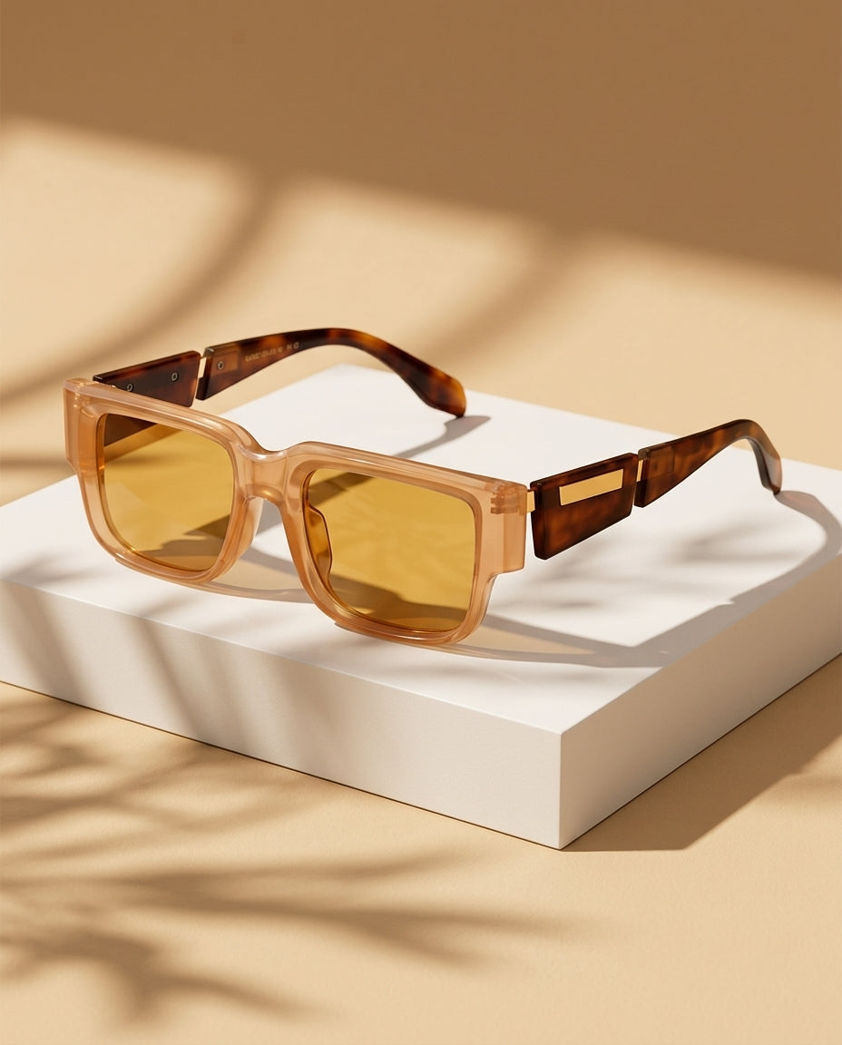 Birdie Women's Oversized Square Sunglasses