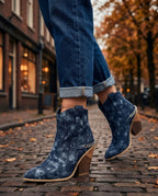 Nadia Women's Chain Wedge Ankle Boots