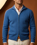 Ellison Men's Merino Wool Zip Cardigan