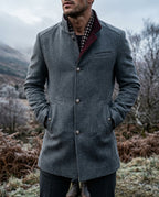 Alaric Men's Wool Tailored Winter Coat