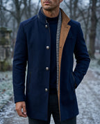 Alaric Men's Wool Tailored Winter Coat