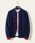 Ronin Men's Cashmere Mandarin Cardigan