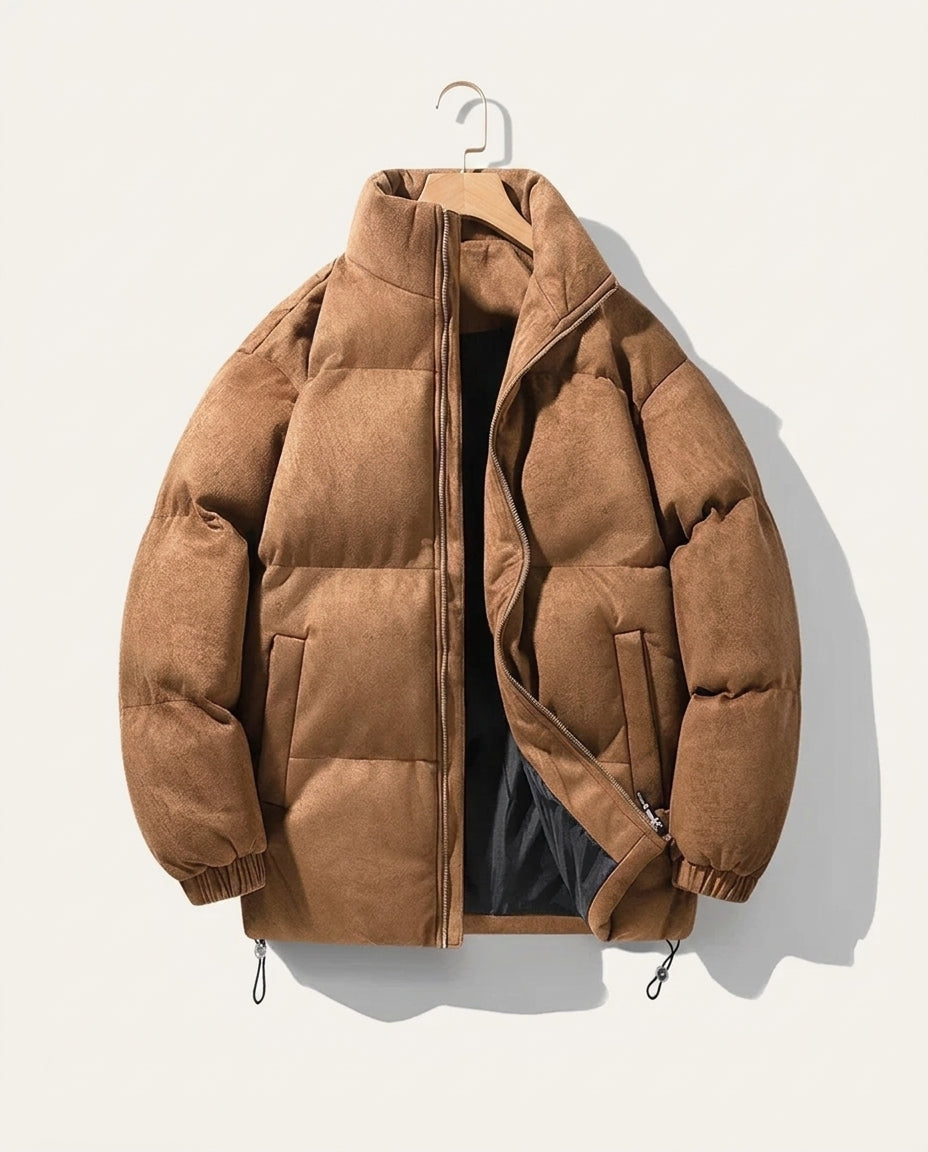 Marius Men's Lightweight Cotton Puffer Jacket