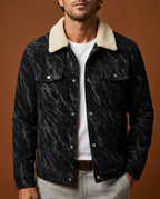 Bram Men's Corduroy Trucker Jacket