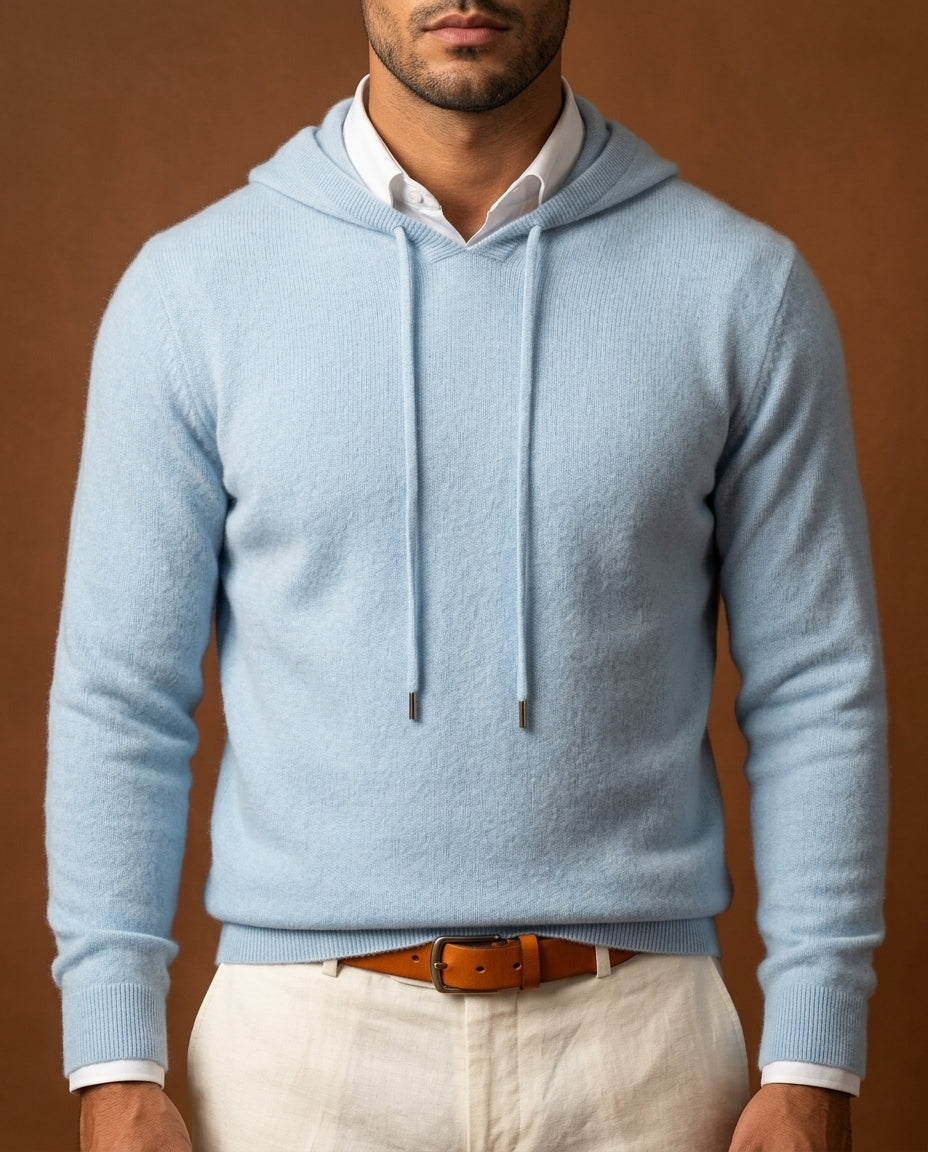 Elias Men's Cashmere Blend Hoodie