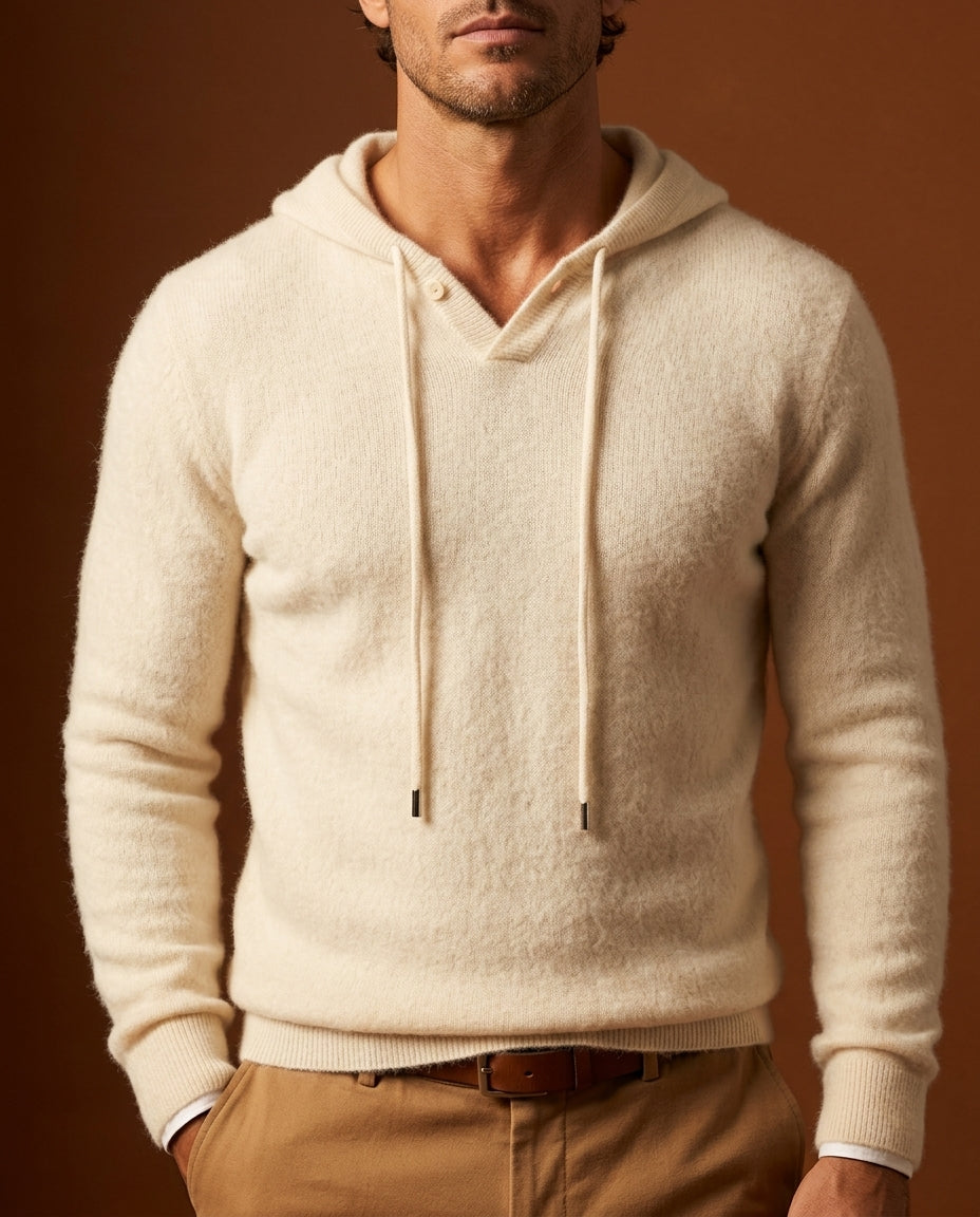 Elias Men's Cashmere Blend Hoodie