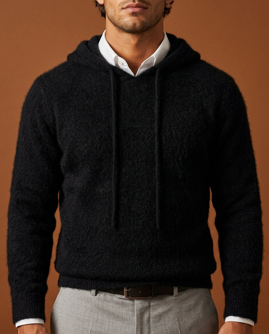 Elias Men's Cashmere Blend Hoodie