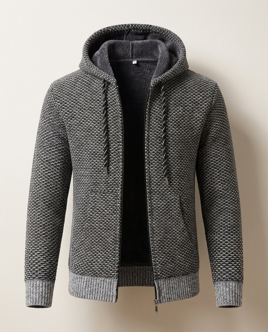Wilder Men's Breathable Cotton Zip Hoodie