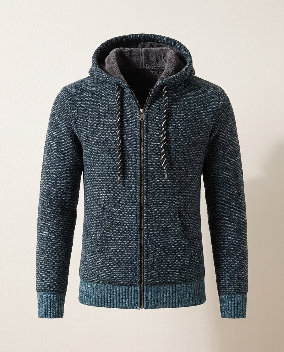Wilder Men's Breathable Cotton Zip Hoodie
