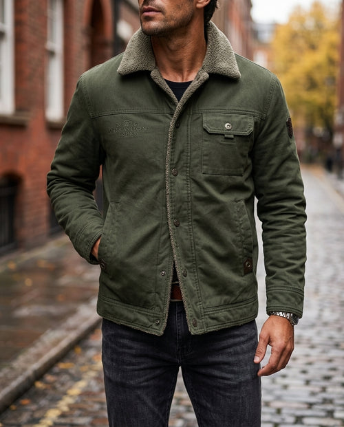 Anders Men's Sherpa Lined Field Jacket