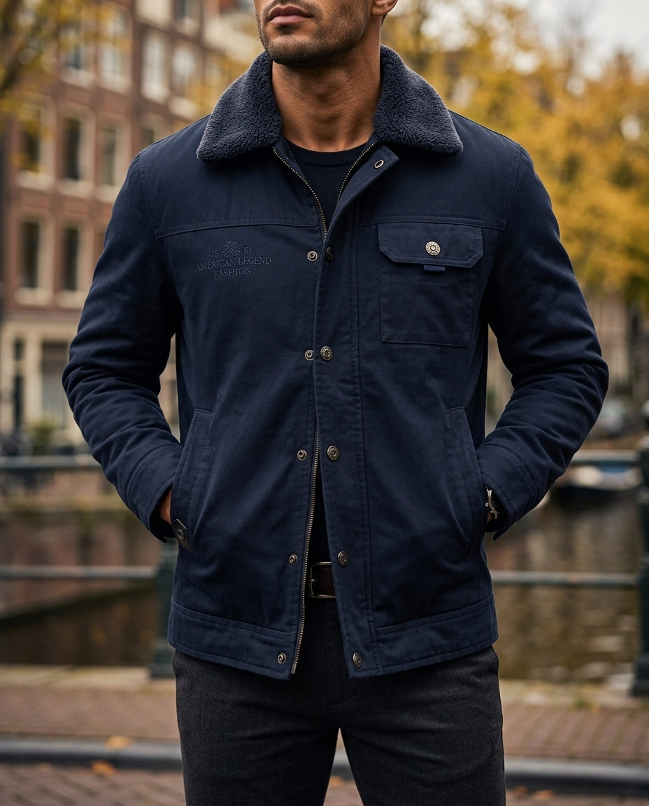 Anders Men's Sherpa Lined Field Jacket