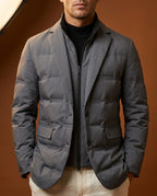 Dorian Men's Down Filled Quilted Puffer Coat