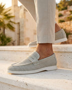 Leland Men's Perforated Suede Loafers