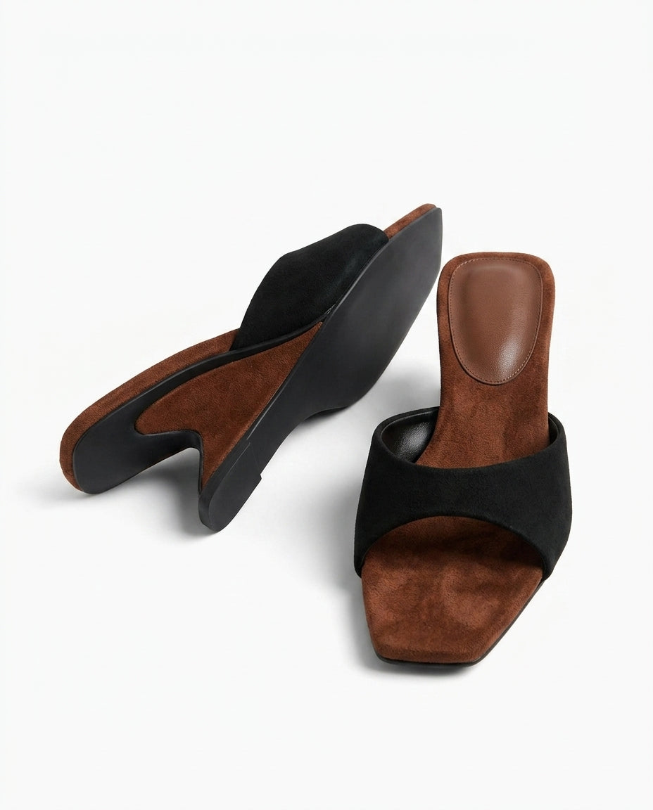 Vera Women's Pointed Toe Slip On Heels