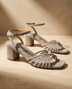 Ninon Women's Pointed Suede French Heels