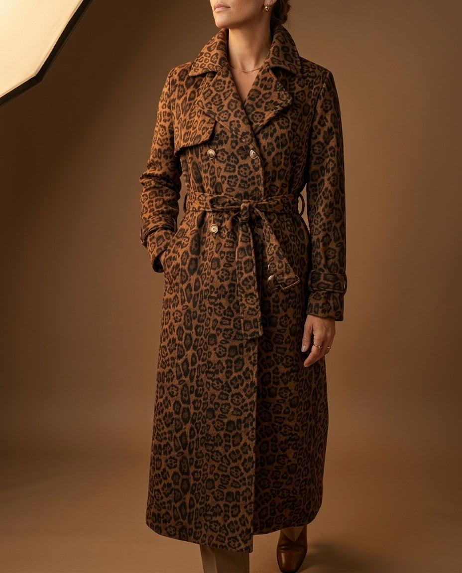 Bronwyn Women's Belted Suede Coat