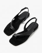 Cleo Women's Leather Toe Post Sandals