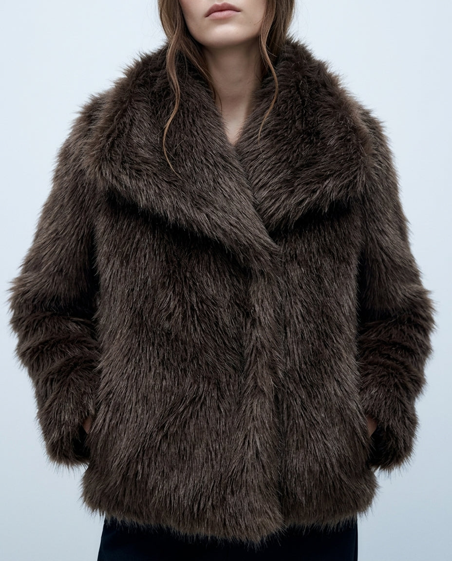 Anneke Women's Faux Fur Winter Coat