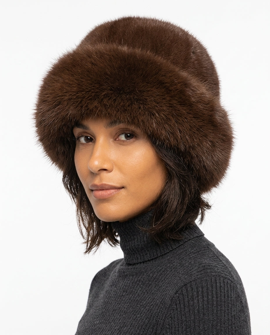 Maja Women's Faux Fur Fluffy Hat