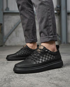 Aldous Men's Calfskin Leather Sneakers