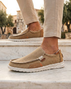 Corin Men's Breathable Canvas Loafers