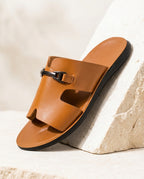 Reuben Men's Crossover Buckle Sandals