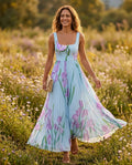 Saoirse Women's Floral Boho Maxi Dress