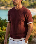 Corben Men's Textured Knit Shirt