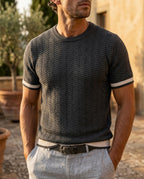 Corben Men's Textured Knit Shirt